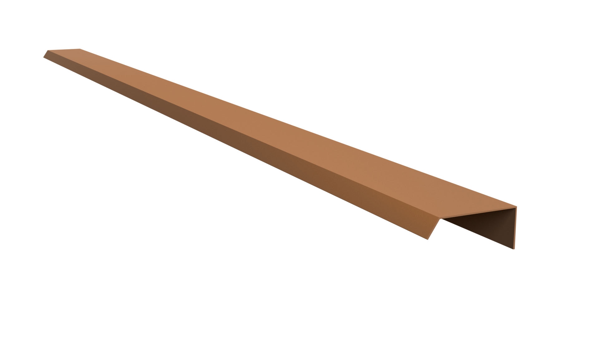 Profil acoperire ceramic, caramiziu, lungime 2 m  Bravo