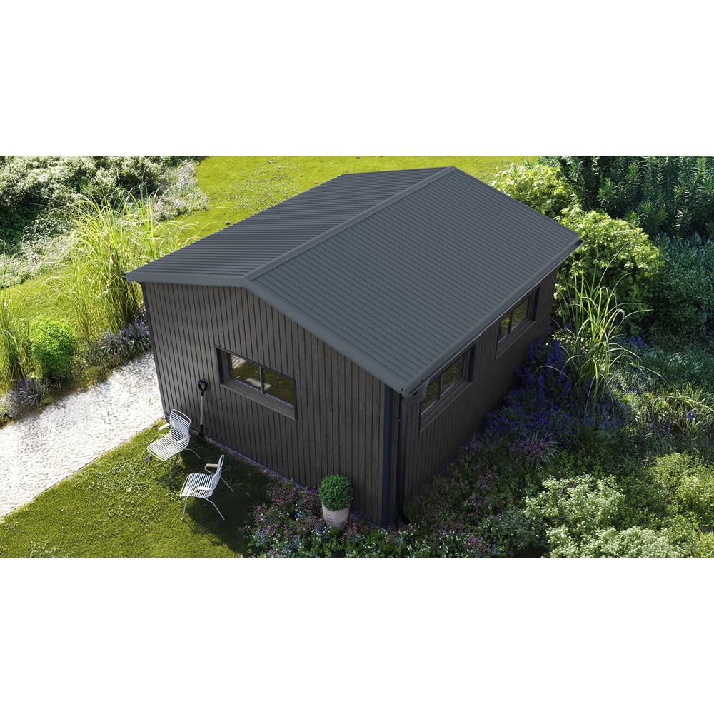 Tabla cutata H12 SMART, 0.4 mm, 2 x 1.142 m, gri, RAL 7016