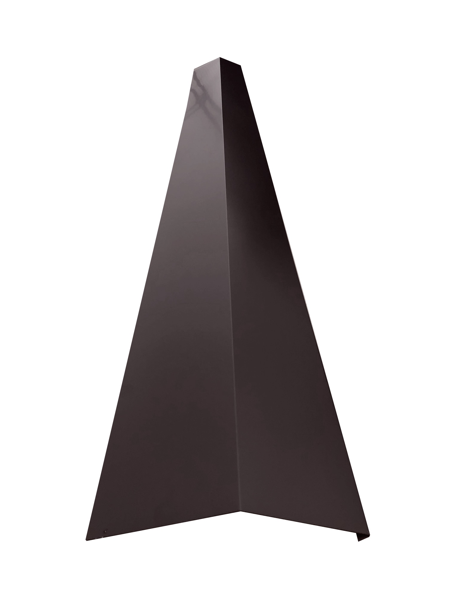 Sort jgheab, RAL structurat 8019, lungime 2 m, grosime 0.4 mm