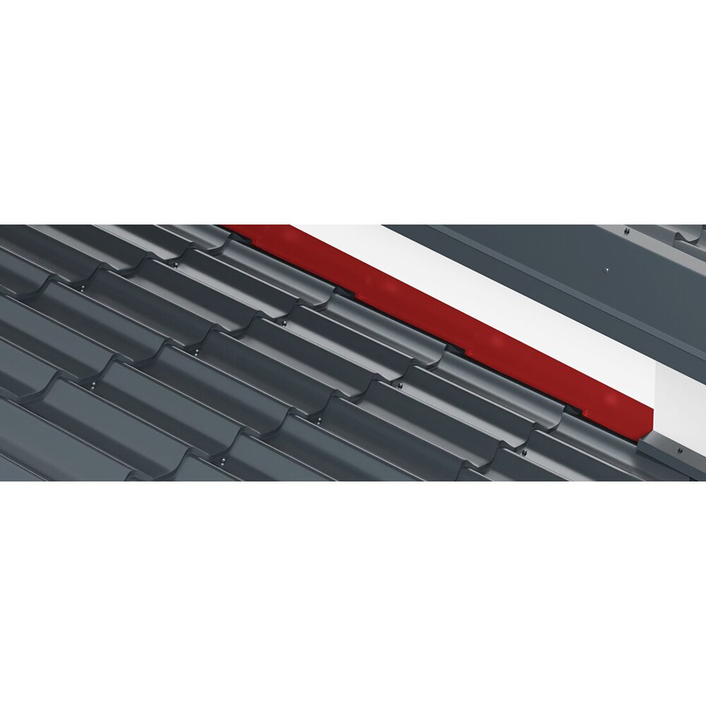 Dolie perete SMART, 200 x 25 cm, grosime 0.4 mm, RAL 7016, gri antracit