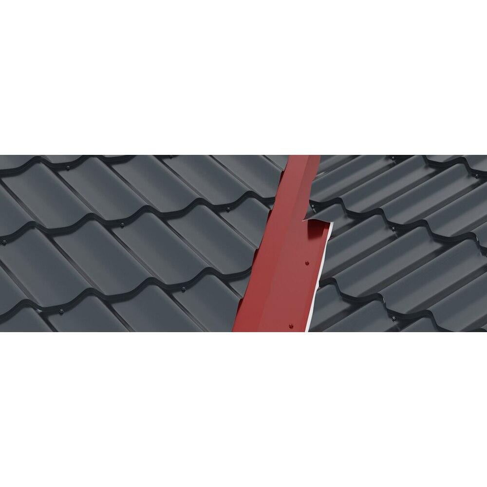 Dolie interioara SMART, 200 x 31.2 cm, grosime 0.4 mm, RAL 7016, gri antracit