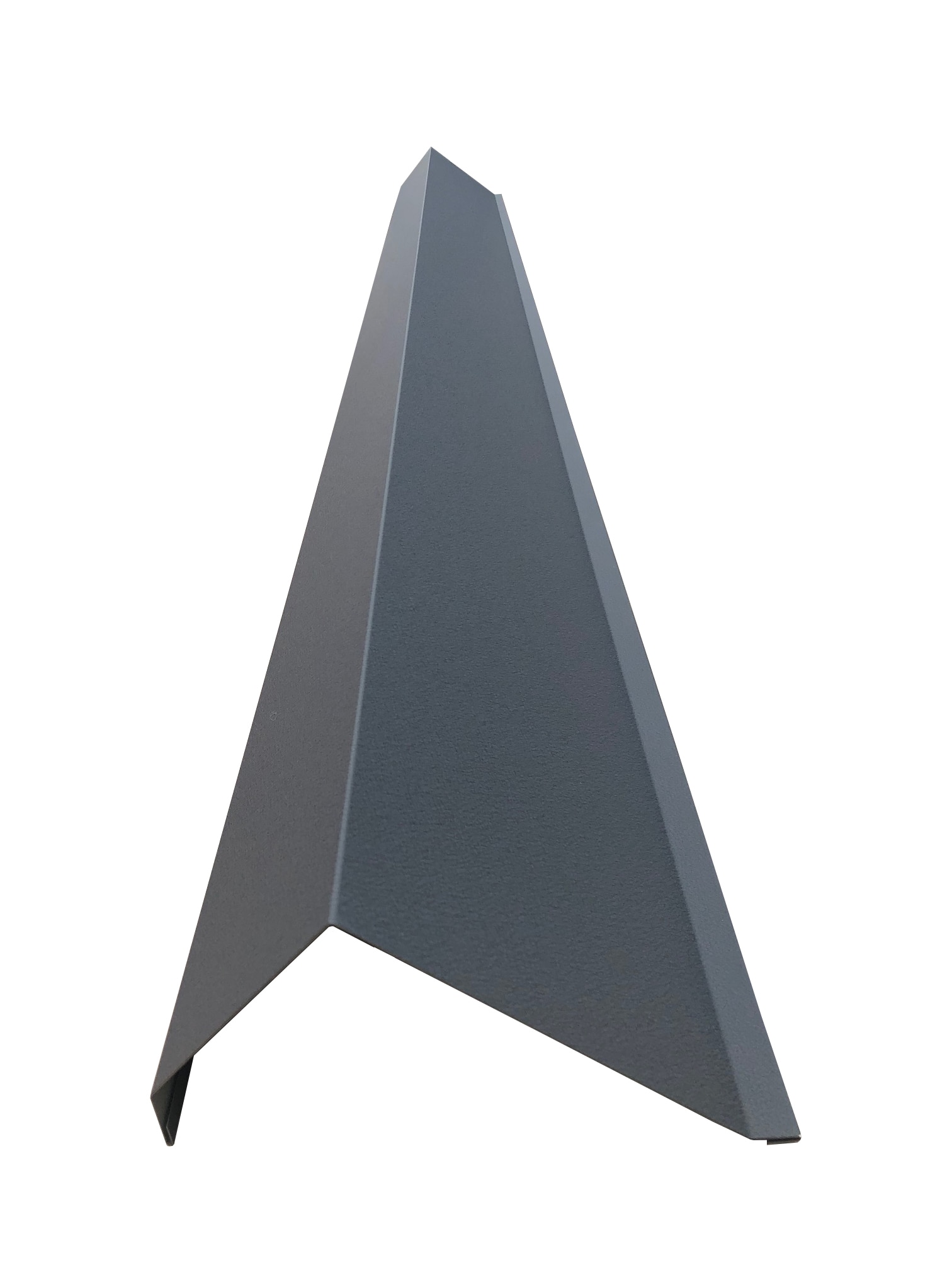 Cornier margine, gri, structurat, RAL7016, grosime 0.5 mm, 312 mm, lungime 2 m