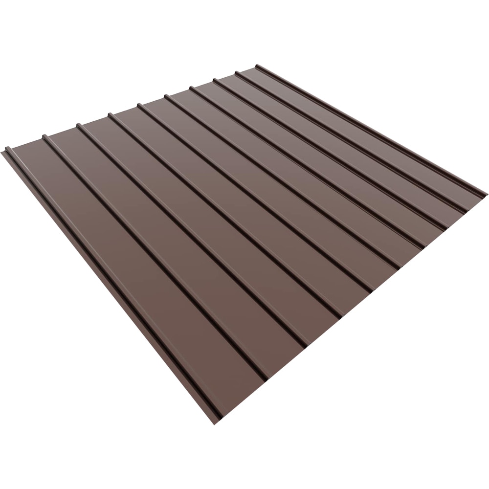 Tabla cutata Smart, H12 mm, 150 x 91 cm, 0.3 mm, RAL 8017 maro lucios