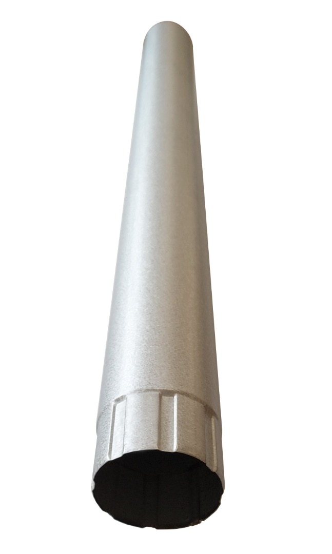 Prelungitor burlan, aluzinc, lungime 1m, diametru 90 mm