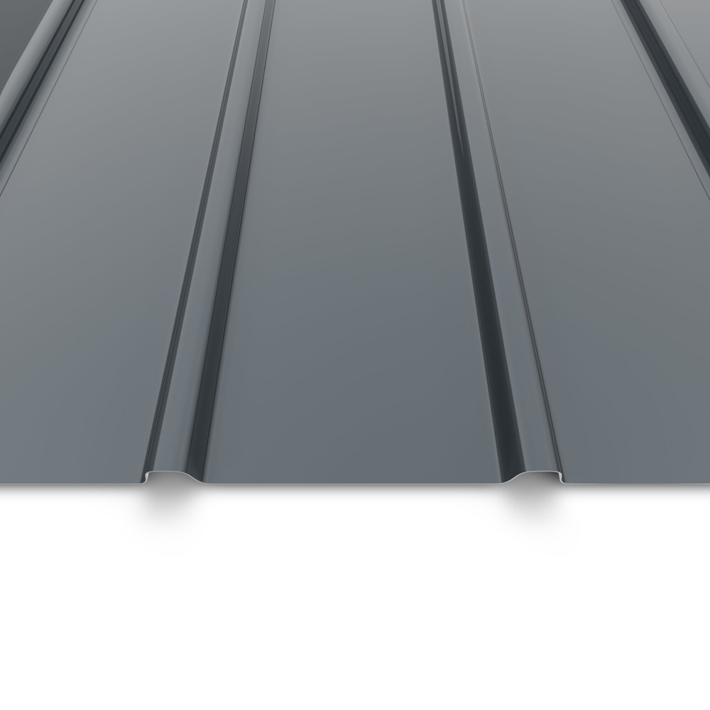 Tabla cutata H12 SMART, 0.4 mm, 2 x 1.142 m, gri, RAL 7016 Lucios Smart