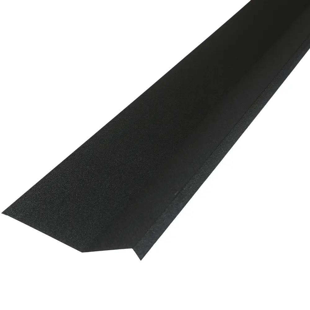 Cornier calcan RAL 9005, negru, 2 m