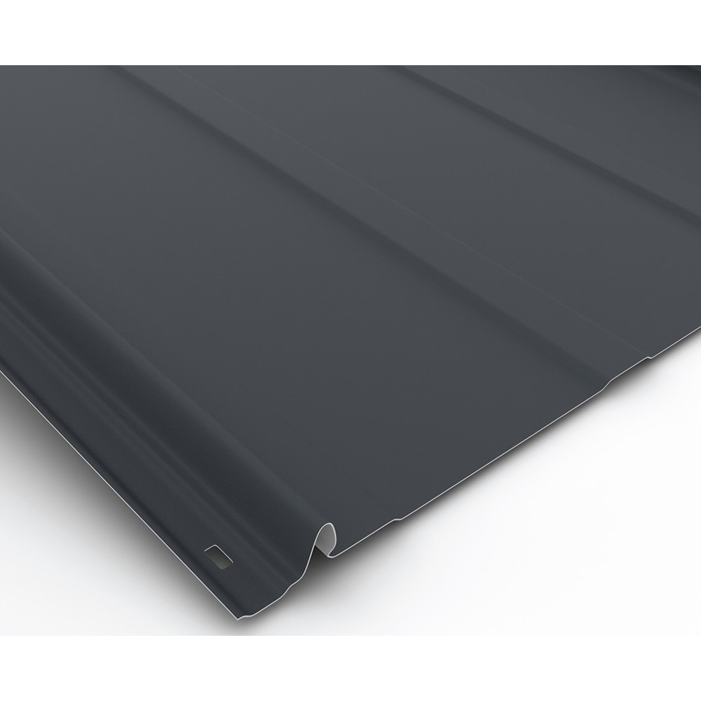 Panou Click Stripes, 0.5mm, 0.540m, gri mat, RAL 7016