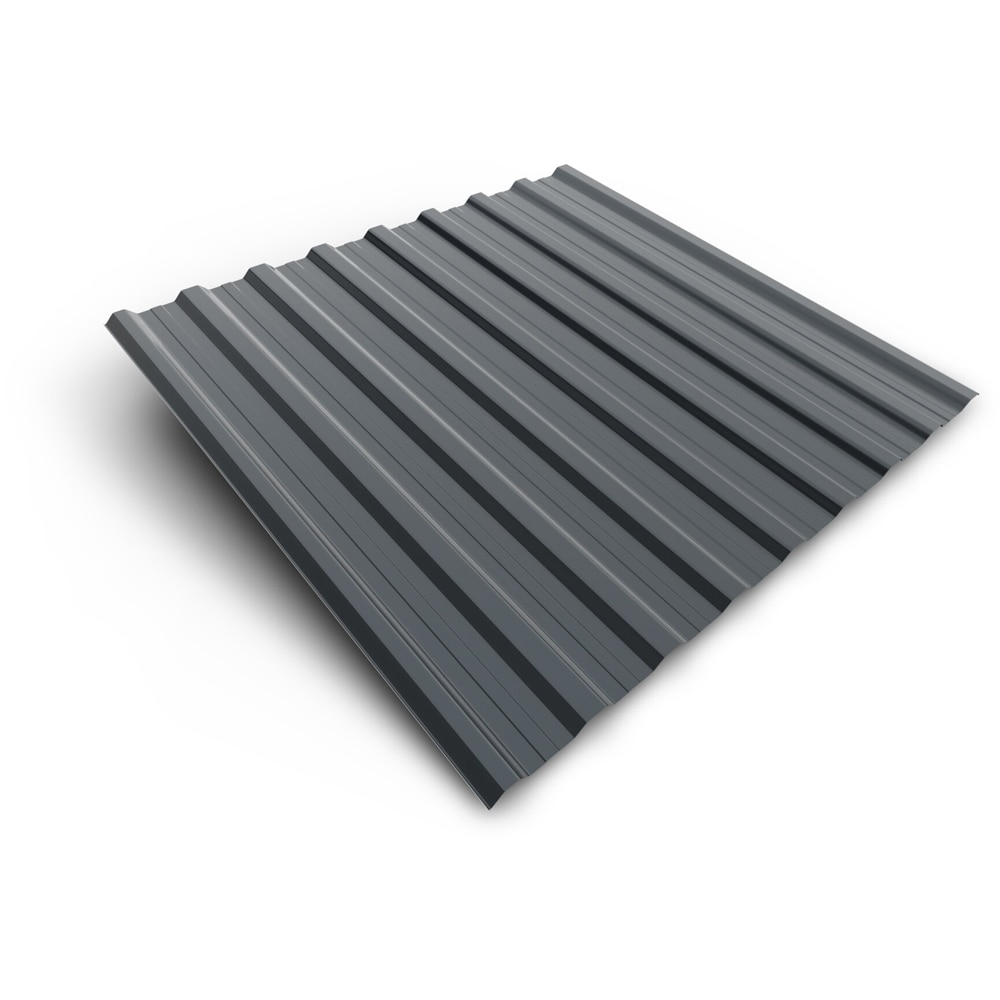 Tabla cutata H18, Gri, RAL 7016, 0,35 mm x 200 cm x 113,4 cm Bravo