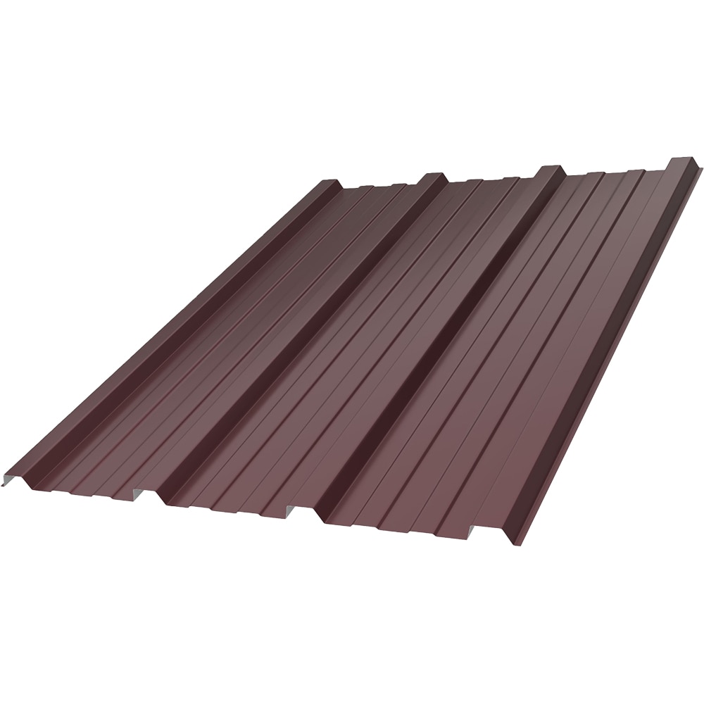 Tabla cutata Bravo, T15, maro lucios, RAL 8017, 200 x 91 cm, grosime 0.25 mm