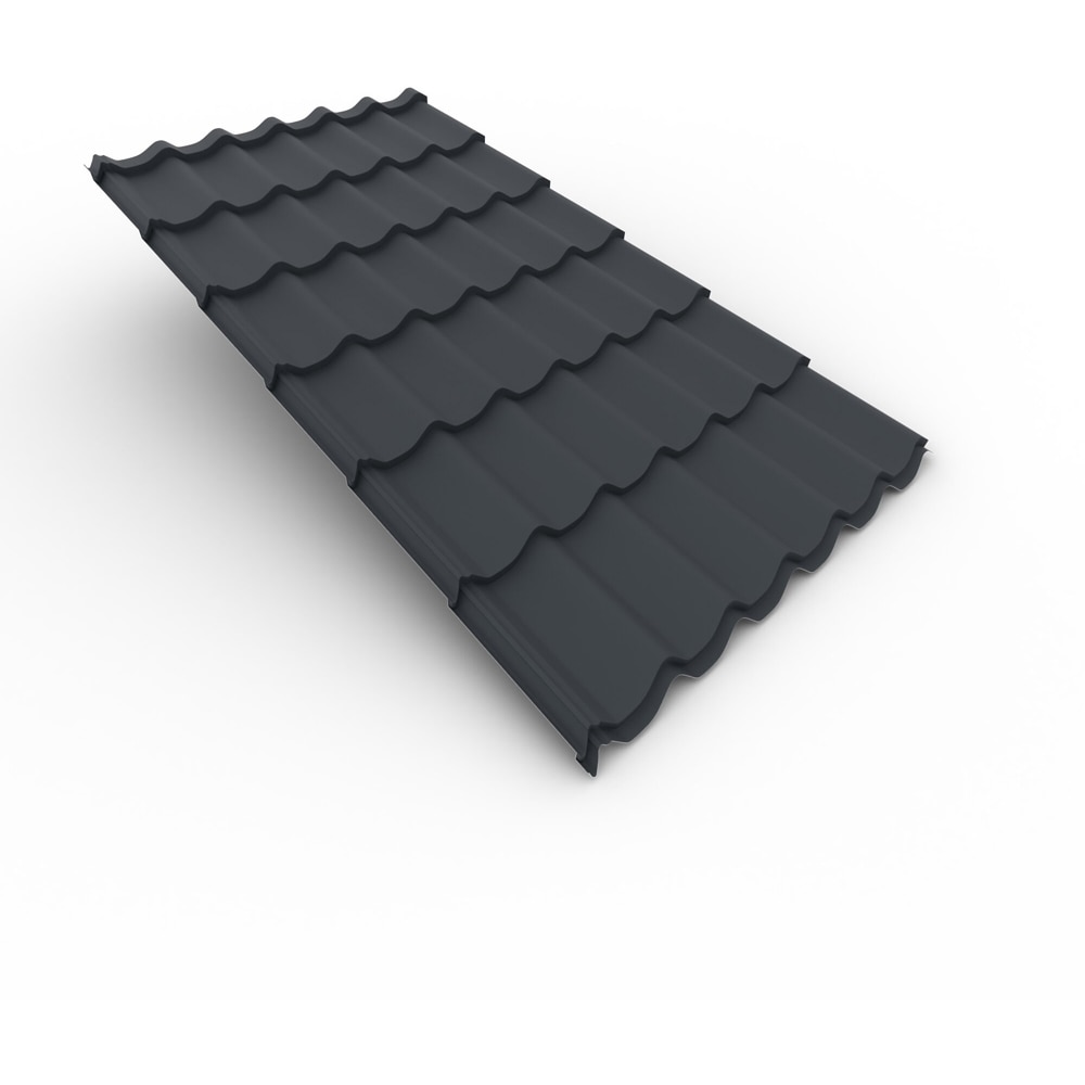 Placa metalica BASIC RAL 7016, 1.18 x 2.2 m, gri mat