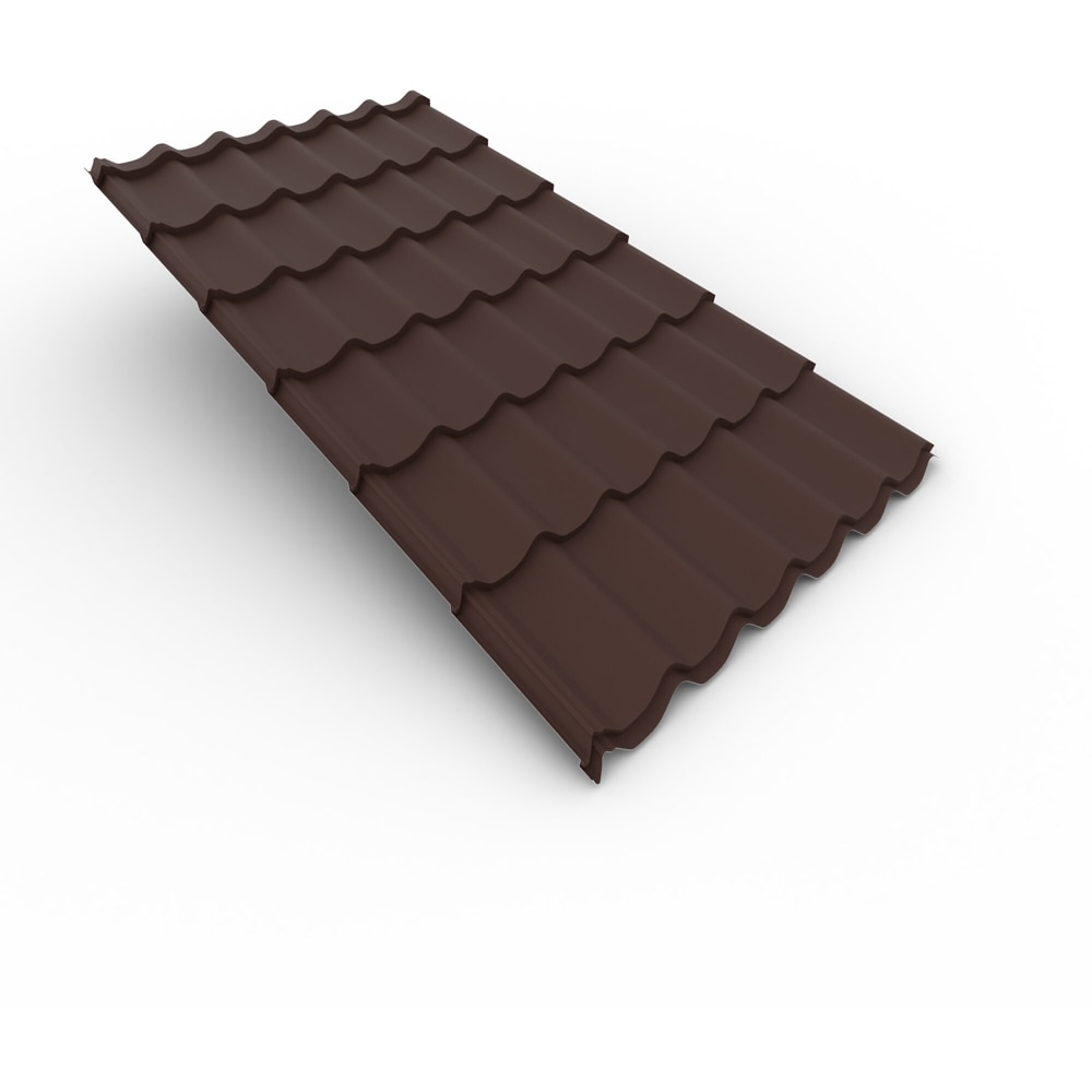 Placa metalica BASIC RAL 8017, 1.18 x 2.2 m, maro mat