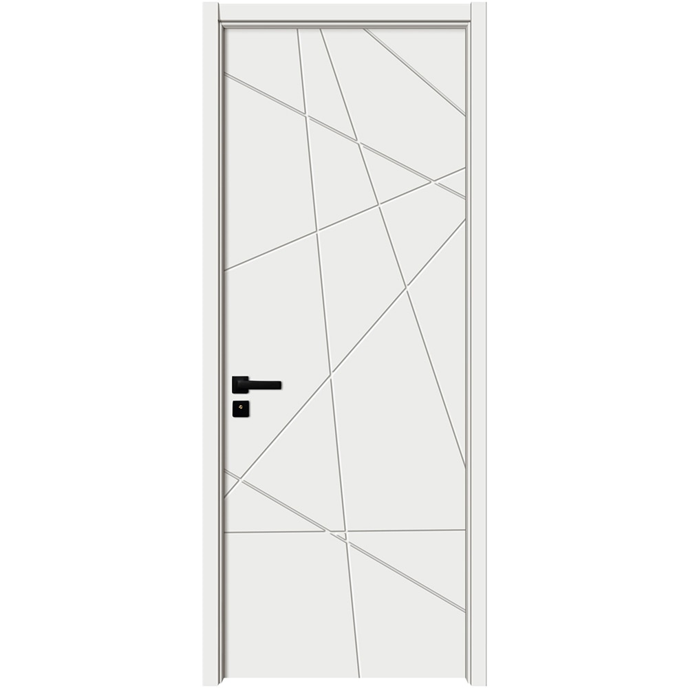 Usa interior KM343, fara geam, reversibila, MDF, 60 x 204 cm, alb