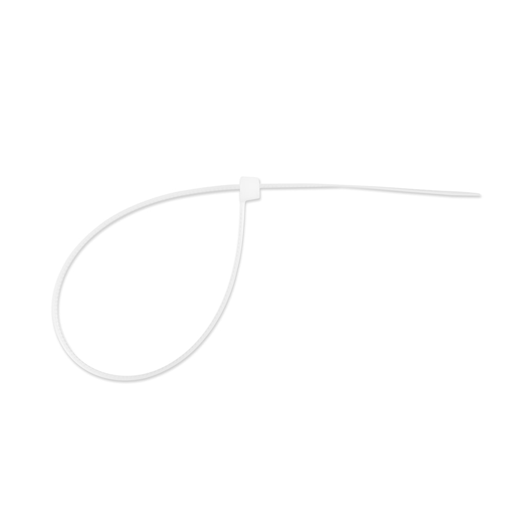 Colier Cablu 200X2.5Mm Alb Set100