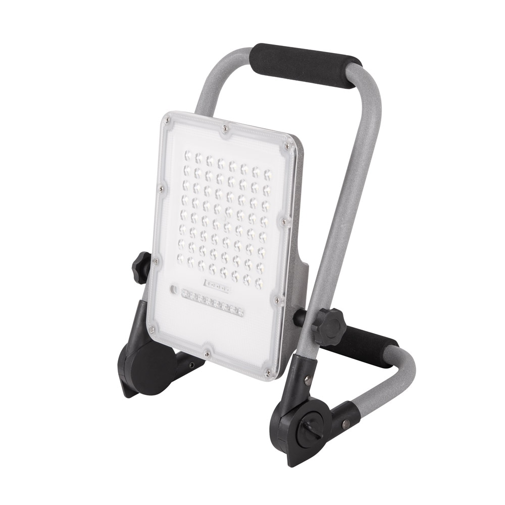 Proiector LED portabil cu acumulator, 50 W, 6400K