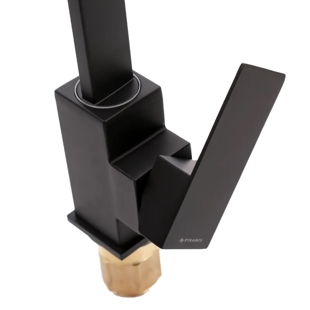 Baterie bucatarie PYRAMIS Eco Cecilia, alama, negru 