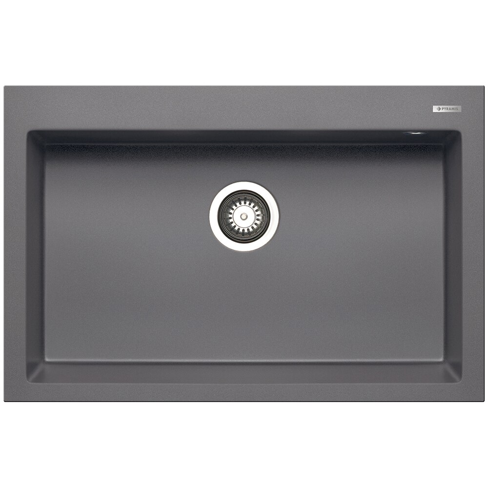 Pachet chiuveta PYRAMIS Chiuveta Altexia SQFL 76, compozit granit + baterie, gri
