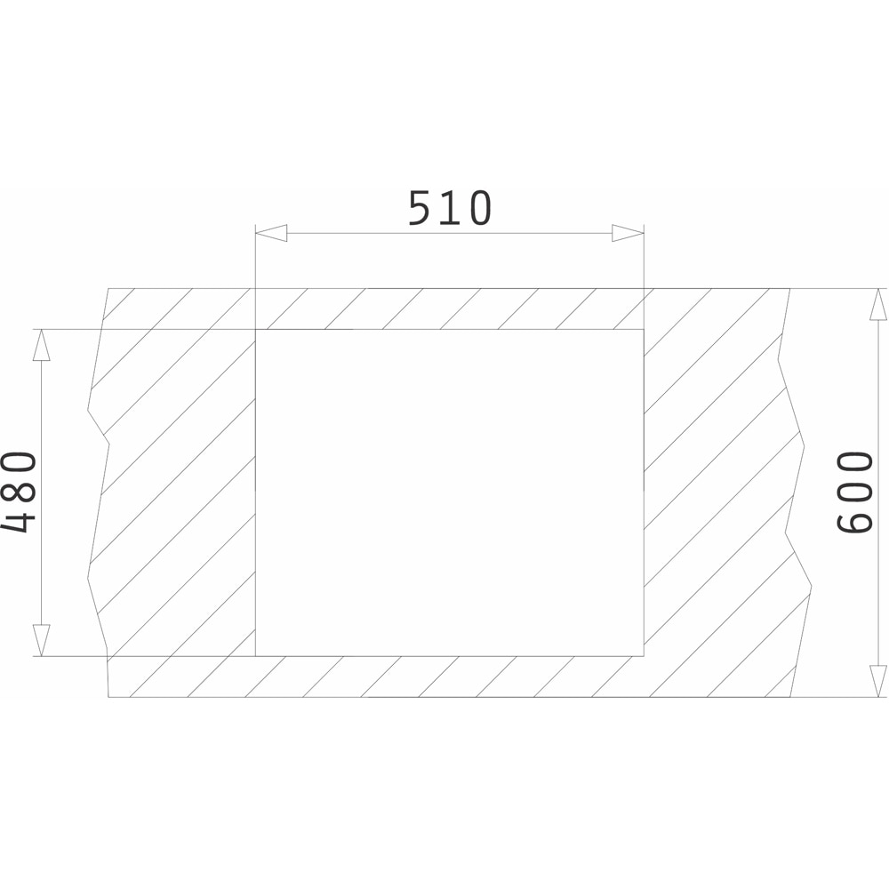 Pachet chiuveta PYRAMIS Square 55, 1 cuva, compozit granit + baterie, negru
