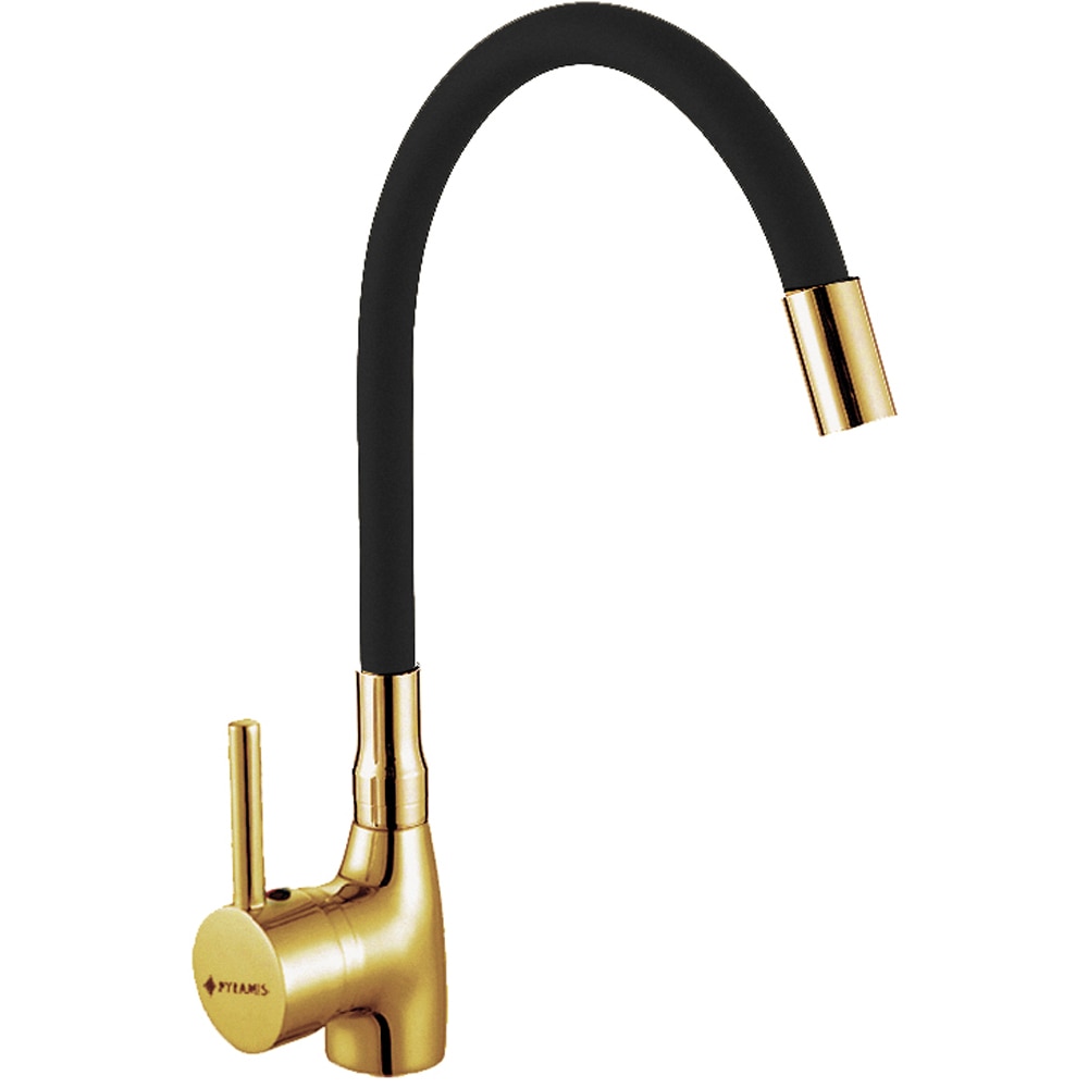 Pachet chiuveta PYRAMIS Elegance 57, 1 cuva, compozit granit + baterie, negru