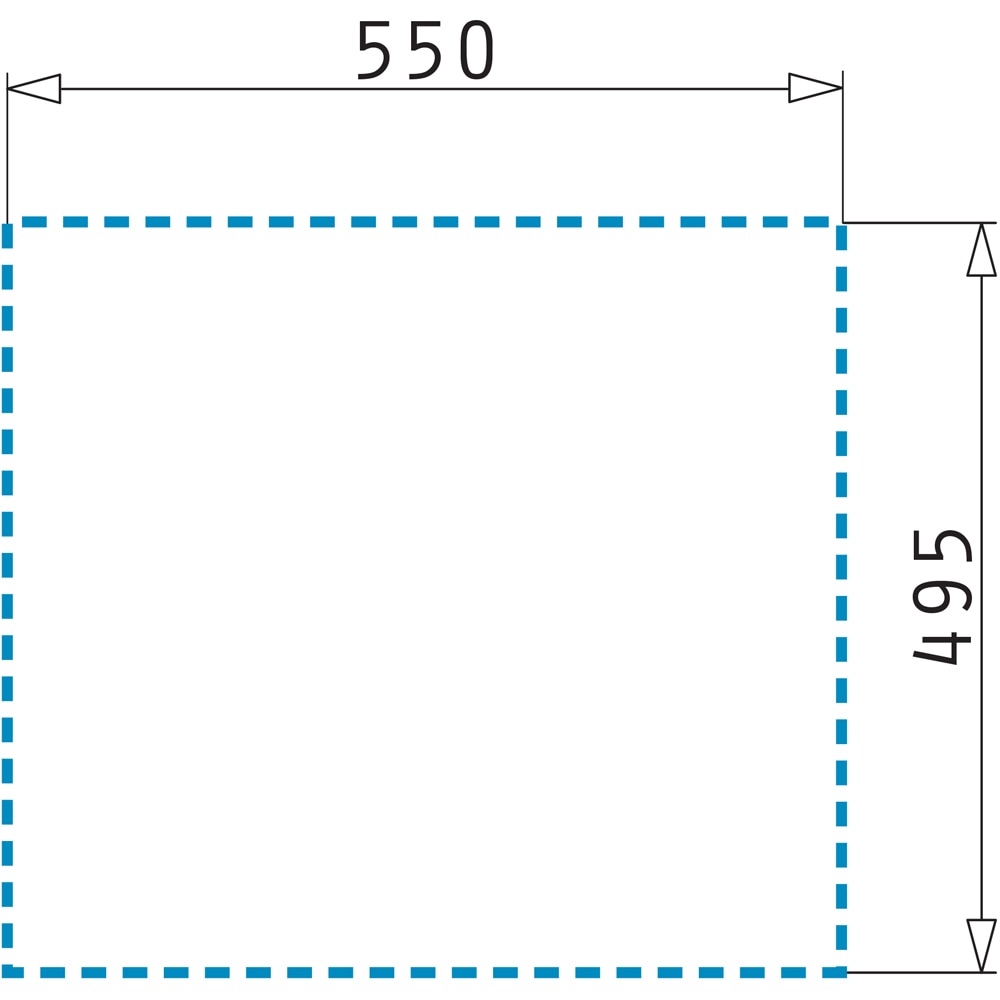 Pachet chiuveta PYRAMIS Elegance 57, 1 cuva, compozit granit + baterie, negru