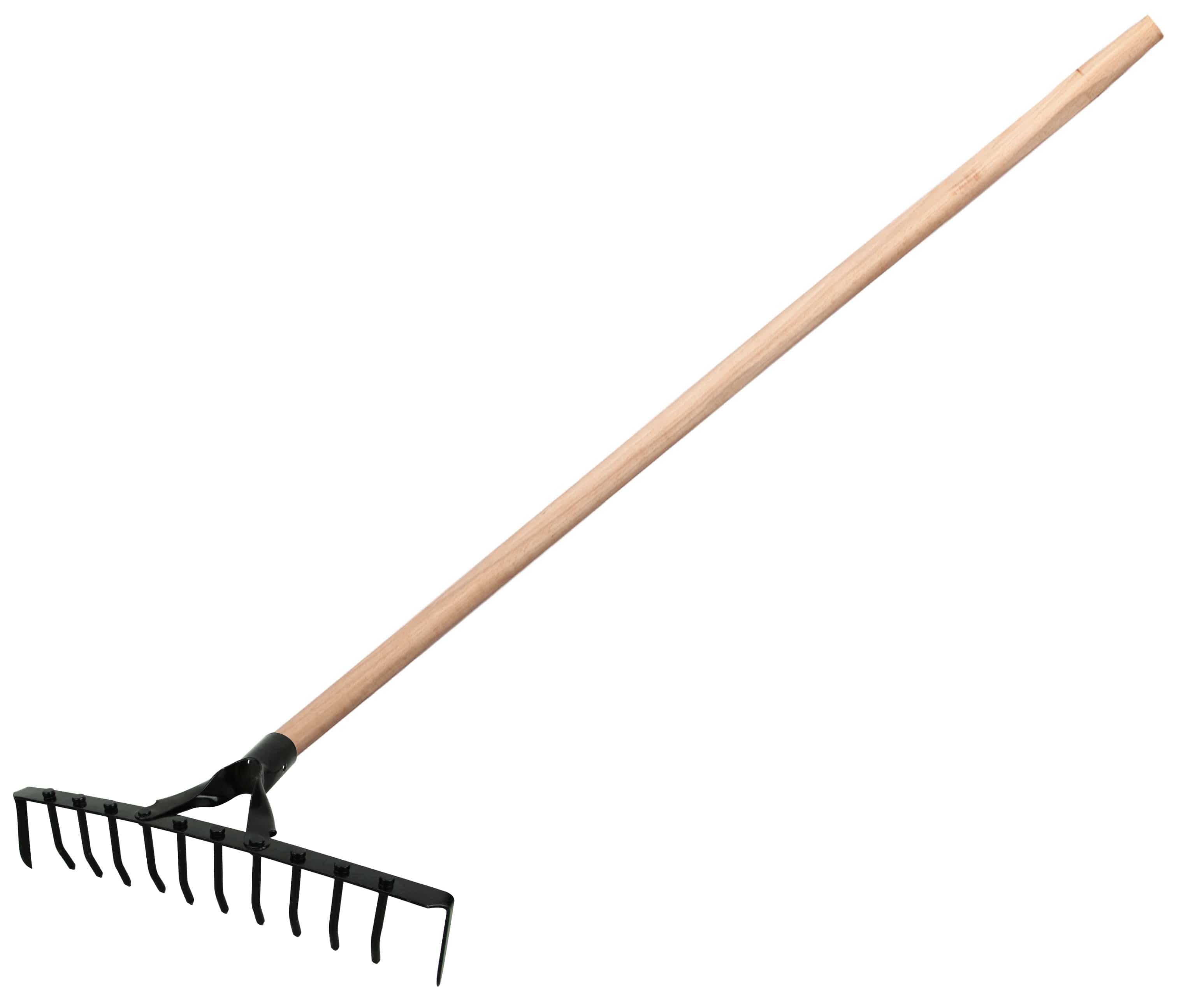 Grebla gradina, metal, coada din lemn, 32 cm