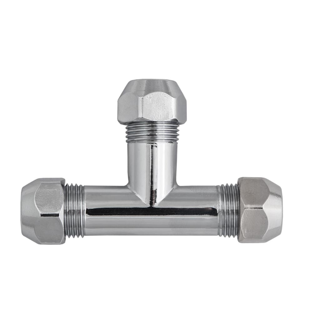 Teu alama pentru tija monocomanda, diametru 10 mm, racord 3/8