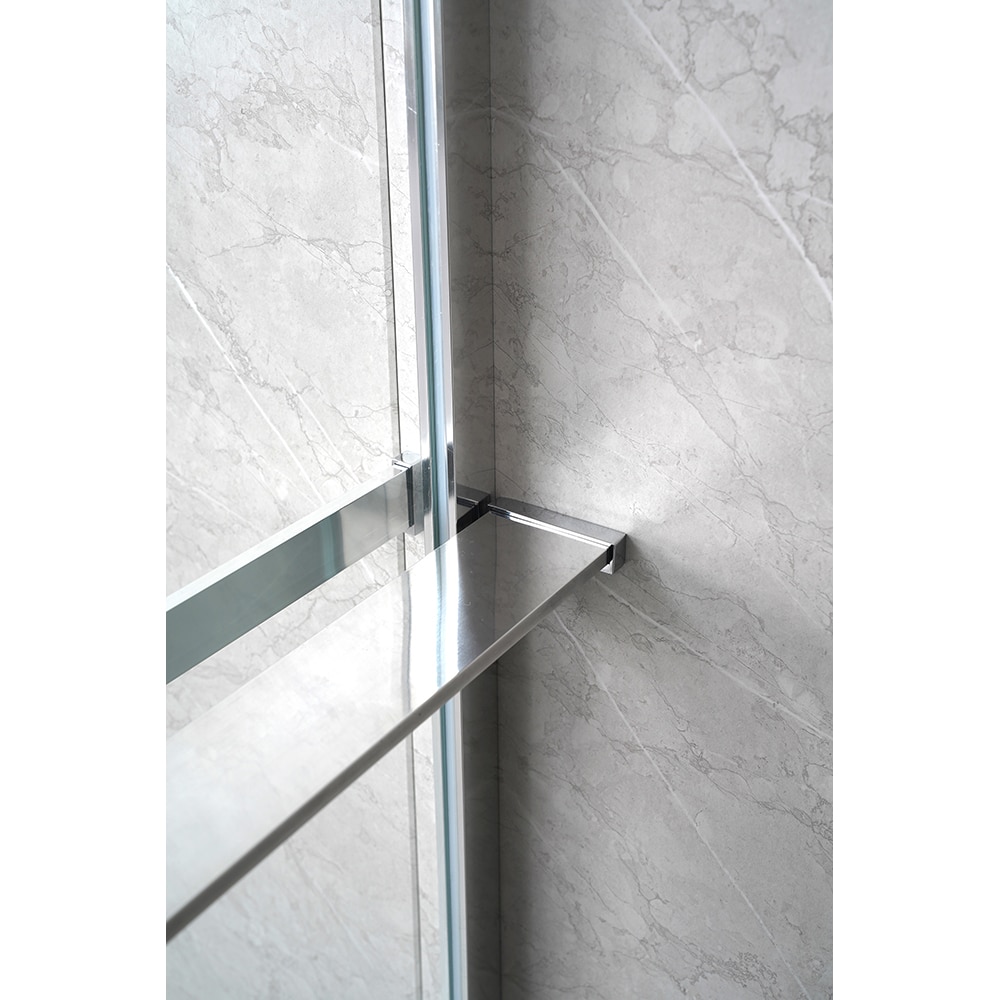 Suport prosop PREMIER NS8, cu etajera, 142 cm, crom