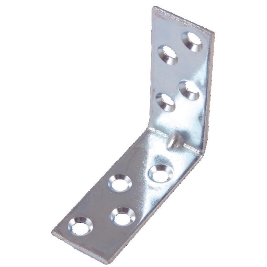 Coltar mobila tip L, 30 x 30 x 20 mm, zincat alb 