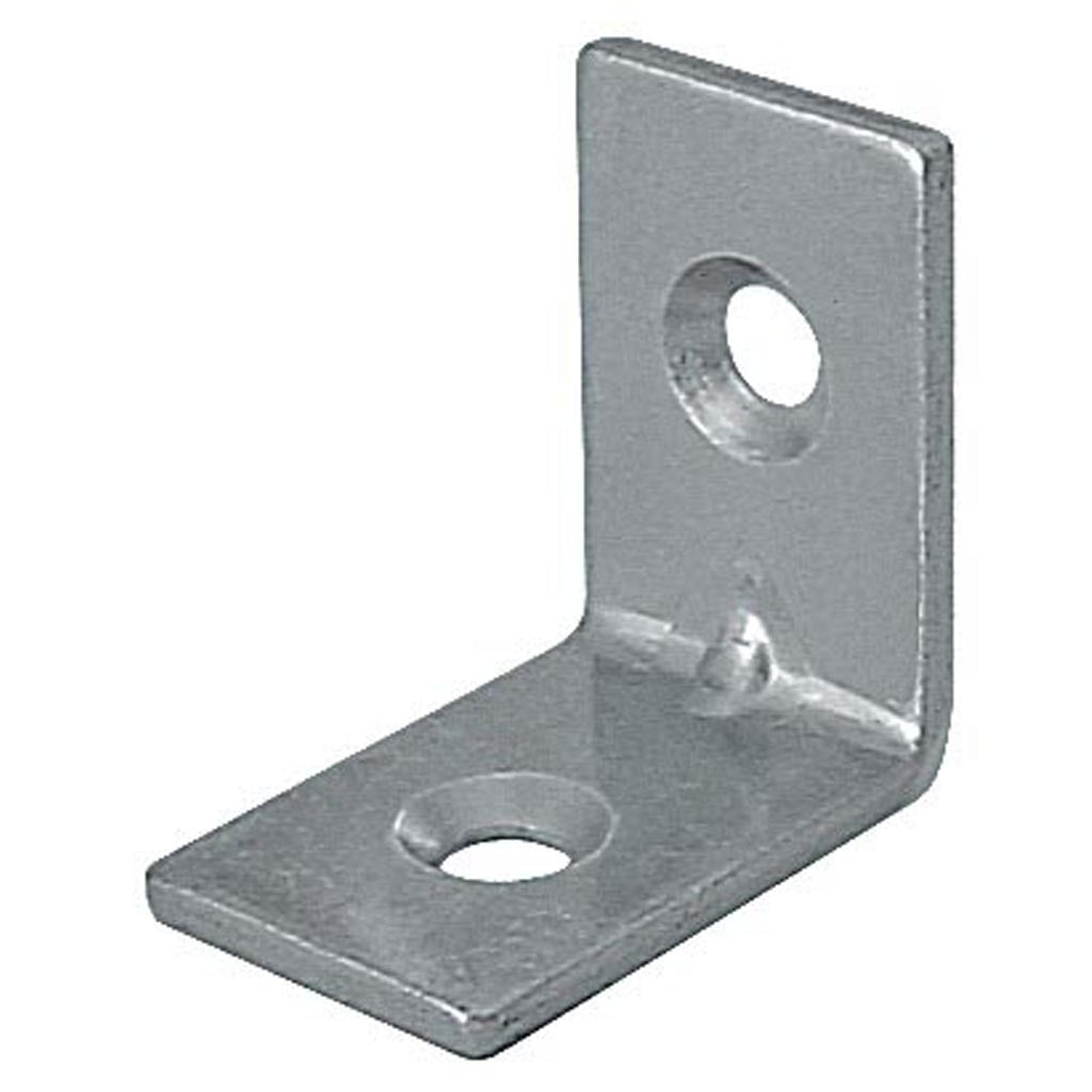 Coltar mobila tip L, 40 x 40 x 30 mm, zincat alb 