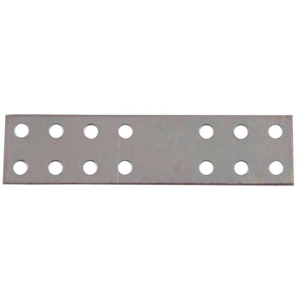 Placa fixare t1 120 x 25 x 2 mm zincat alb