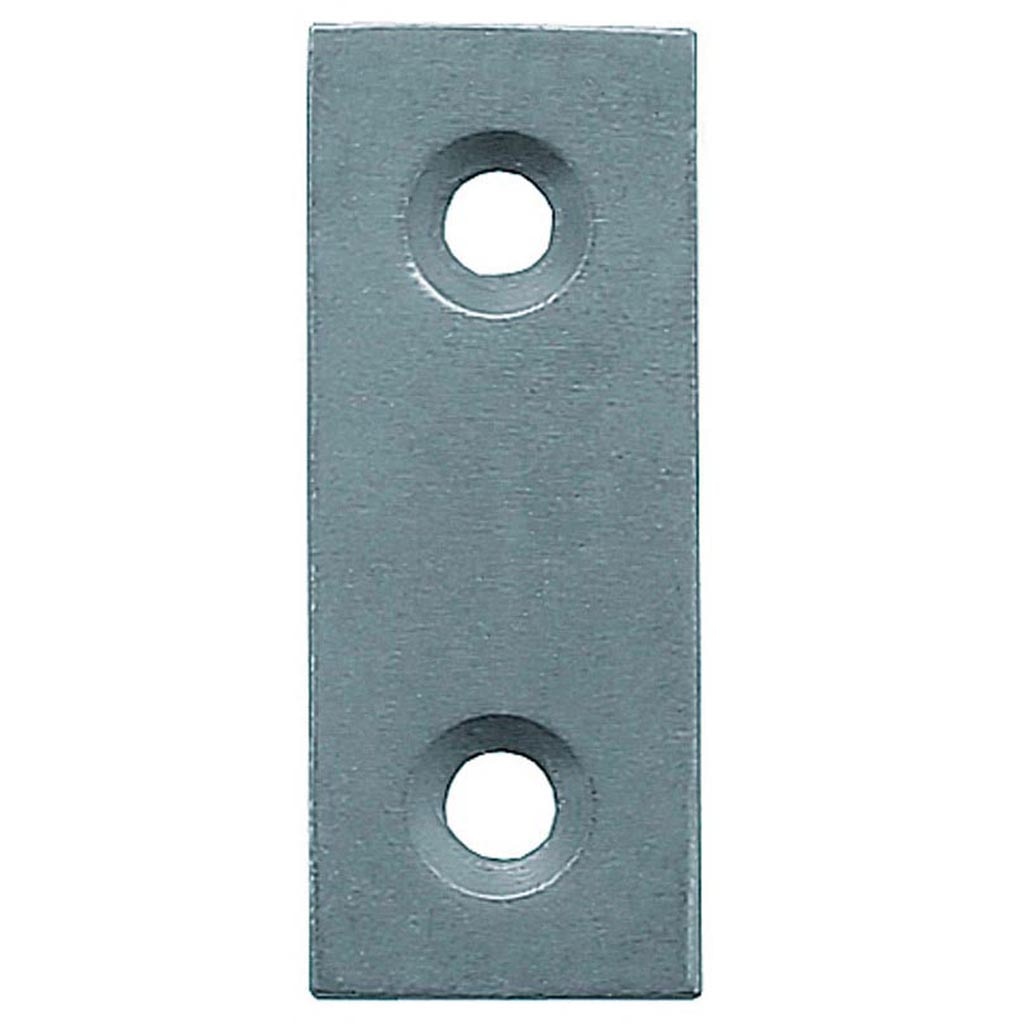 Placa fixare t1 40 x 16 x 2 mm zincat alb