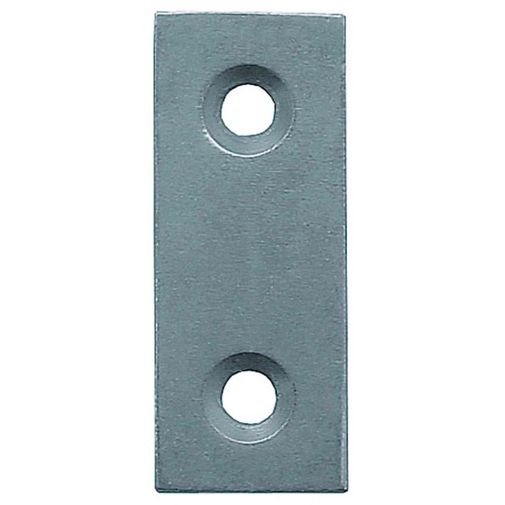 Placa fixare t1 60 x 16 x 2 mm zincat alb