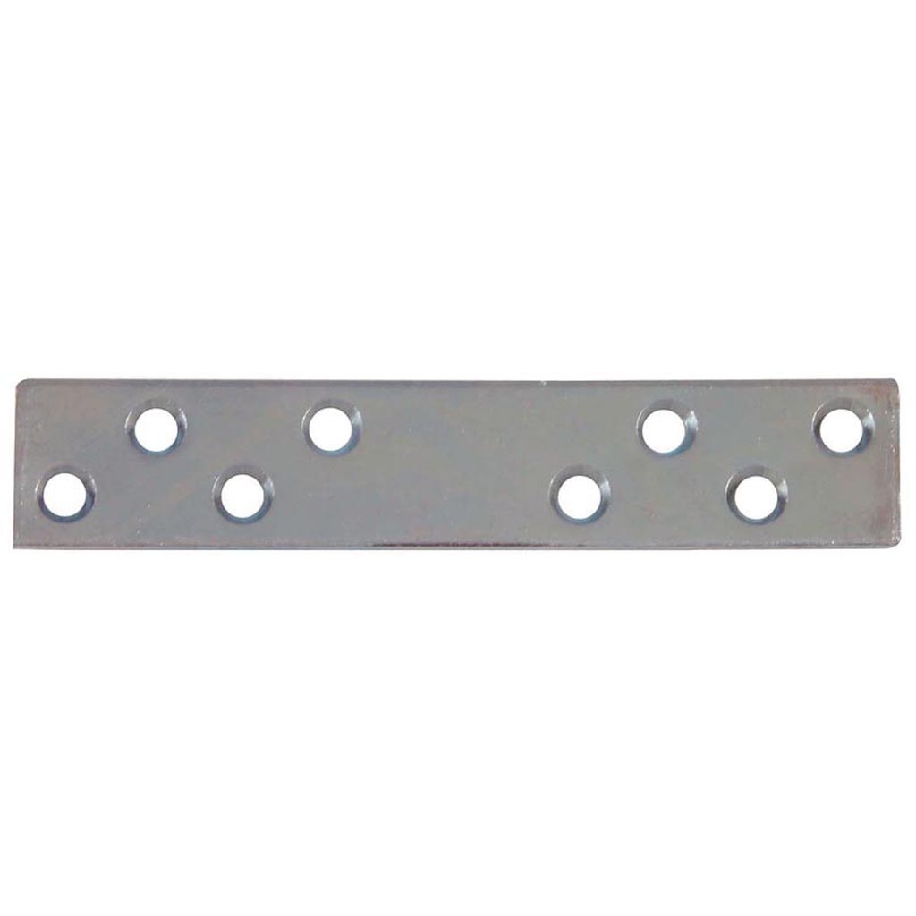 Placa perforata T1, 60 x 20 x 2mm, zincat alb