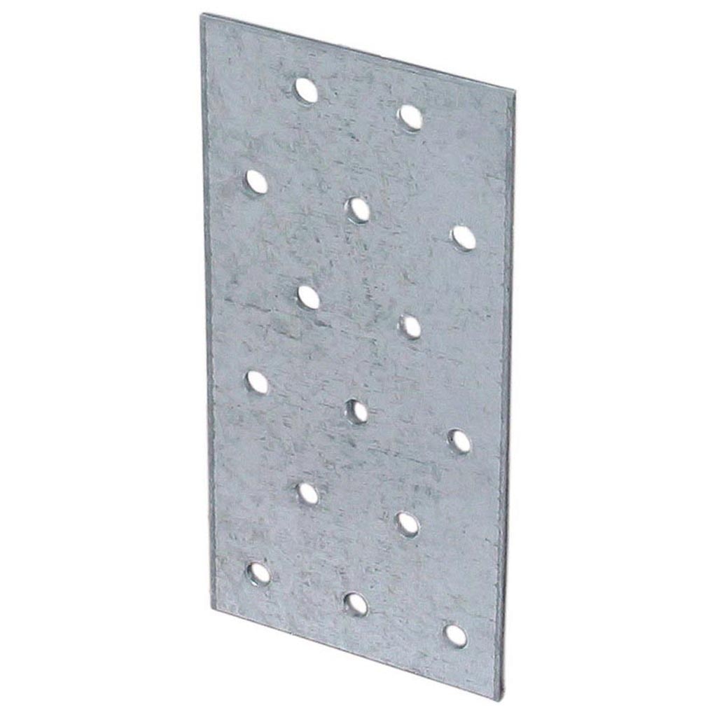 Placa fixare t1 40 x 120 x 2 mm zincat alb