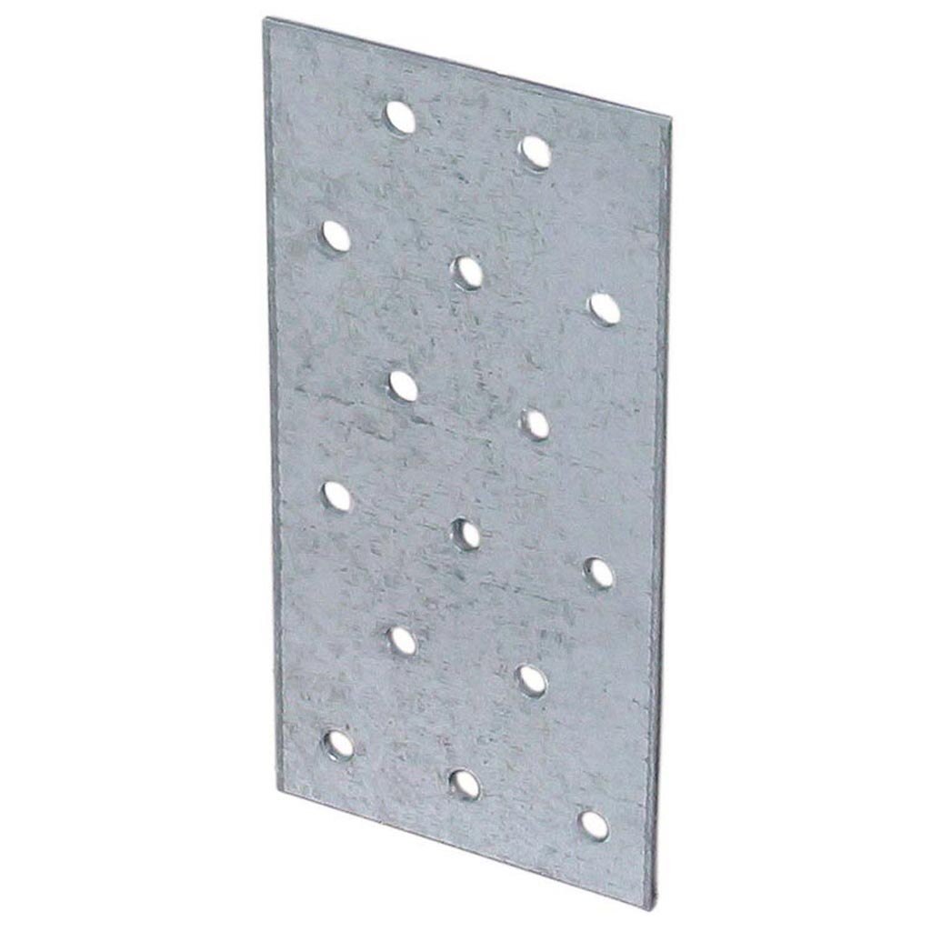 Placa fixare t1 40 x 160 x 2 mm zincat alb