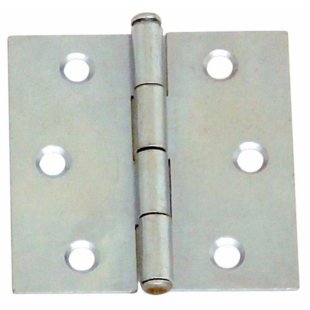 Balama aripi plane, otel, 50 x 50 mm, gri