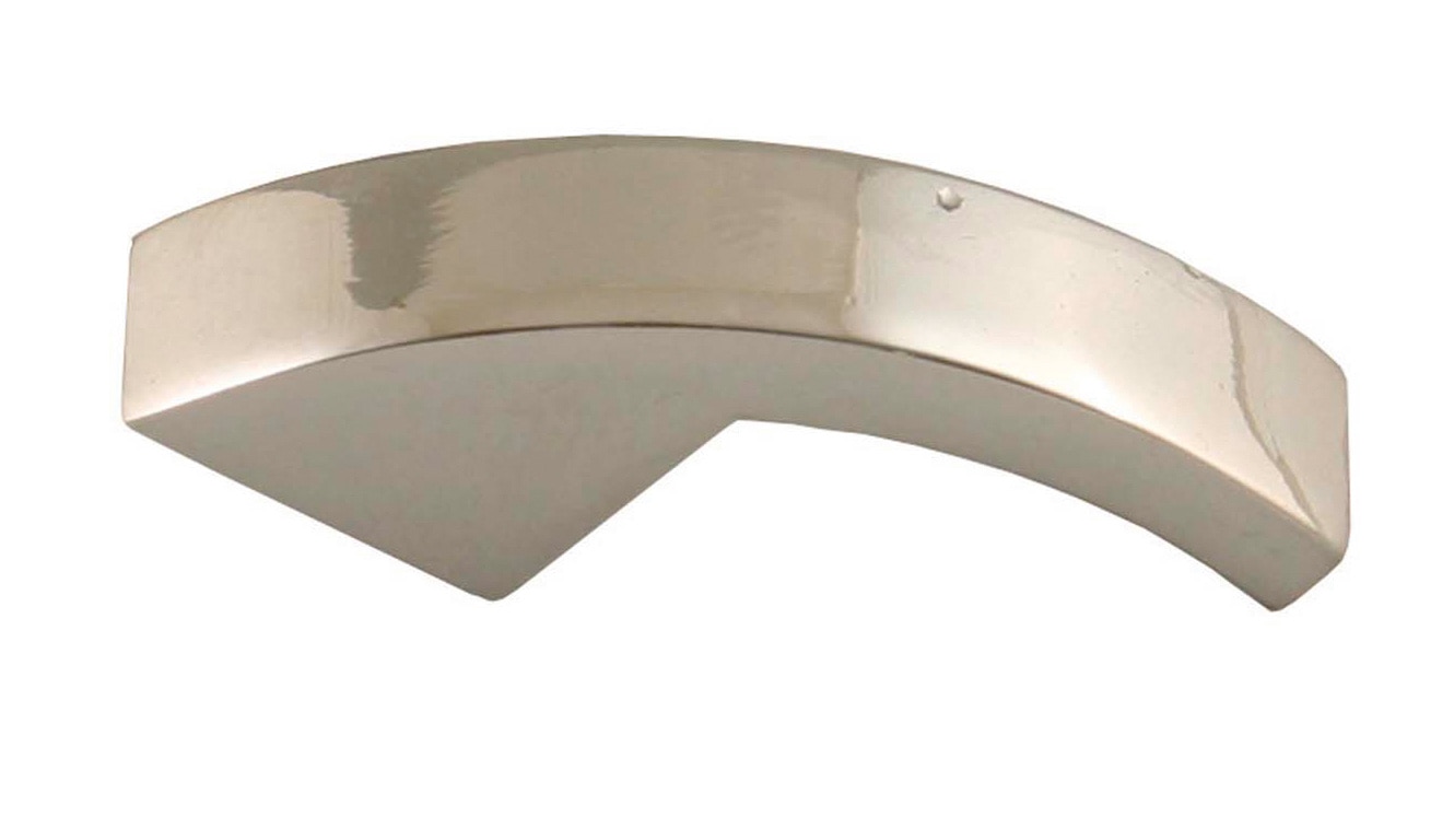 Buton usa, stil M4, metalic, 35 x 8 x 20 mm, crom 