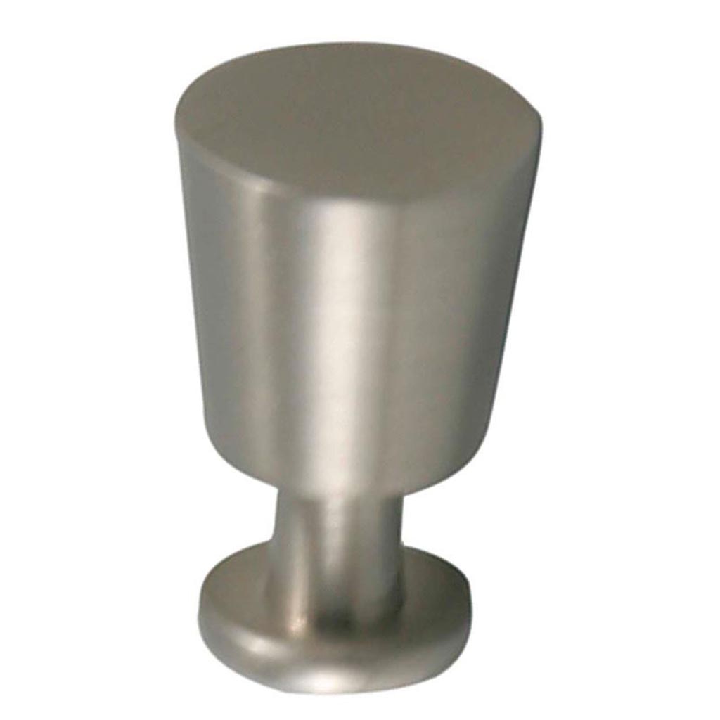 Buton usa, stil M4, metalic, 16 x 26 mm, nichel 