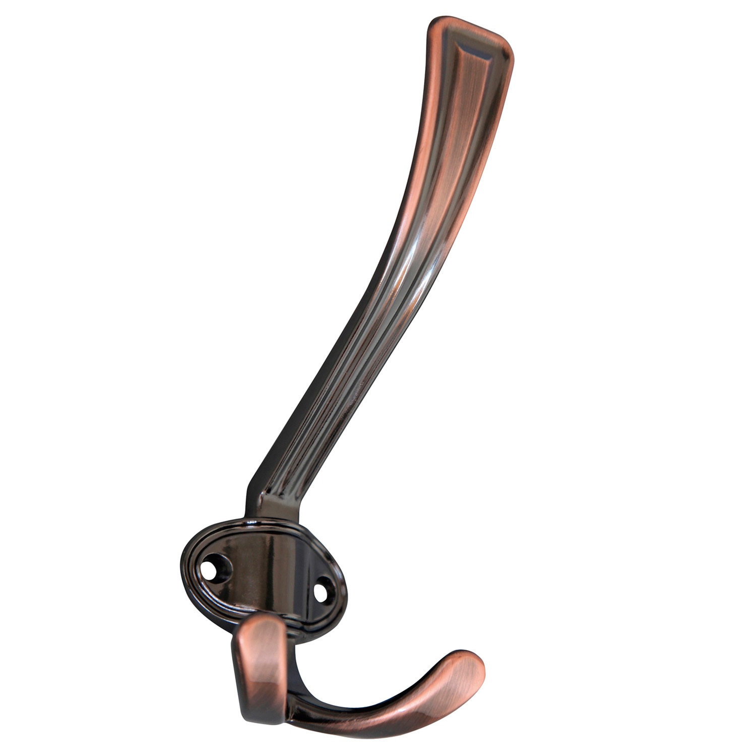 Cuier metalic, 3 carlige, cuprat 