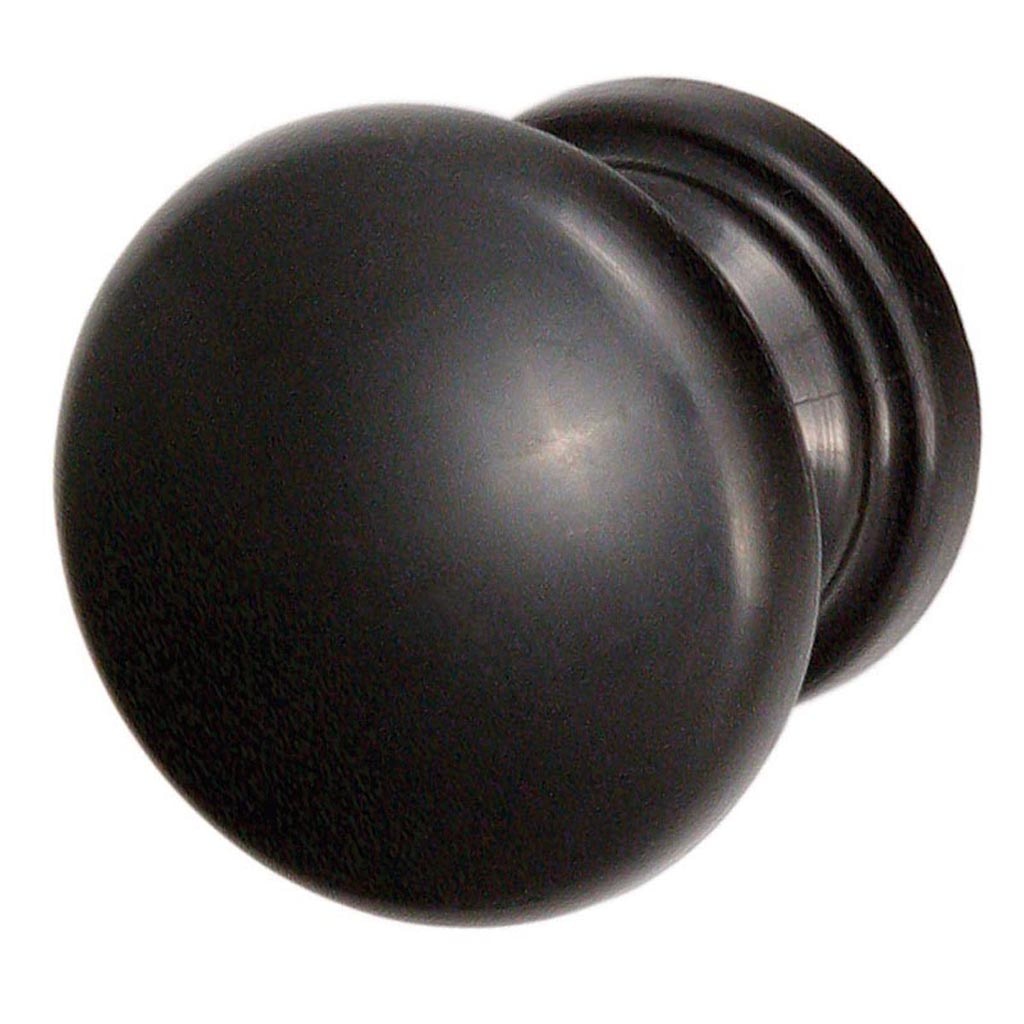 Buton usa, plastic, stil M4, 32 x 27 mm, negru 