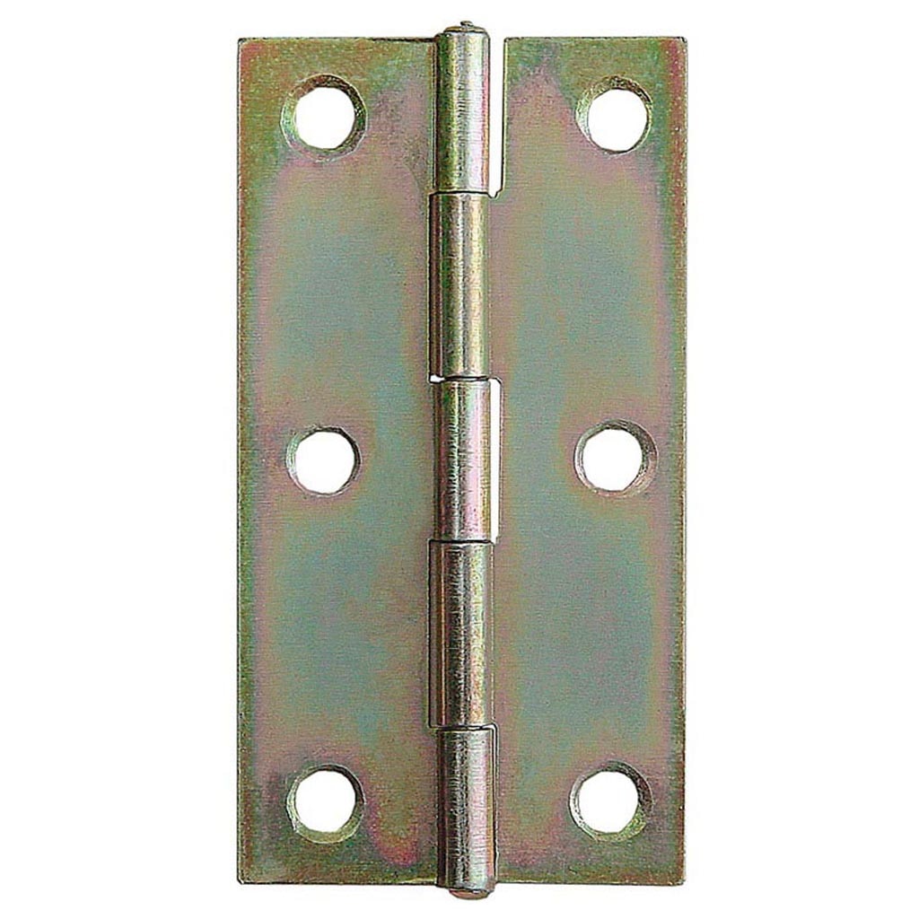 Balama aripi plane, 64 x 34 mm, zincat galben 