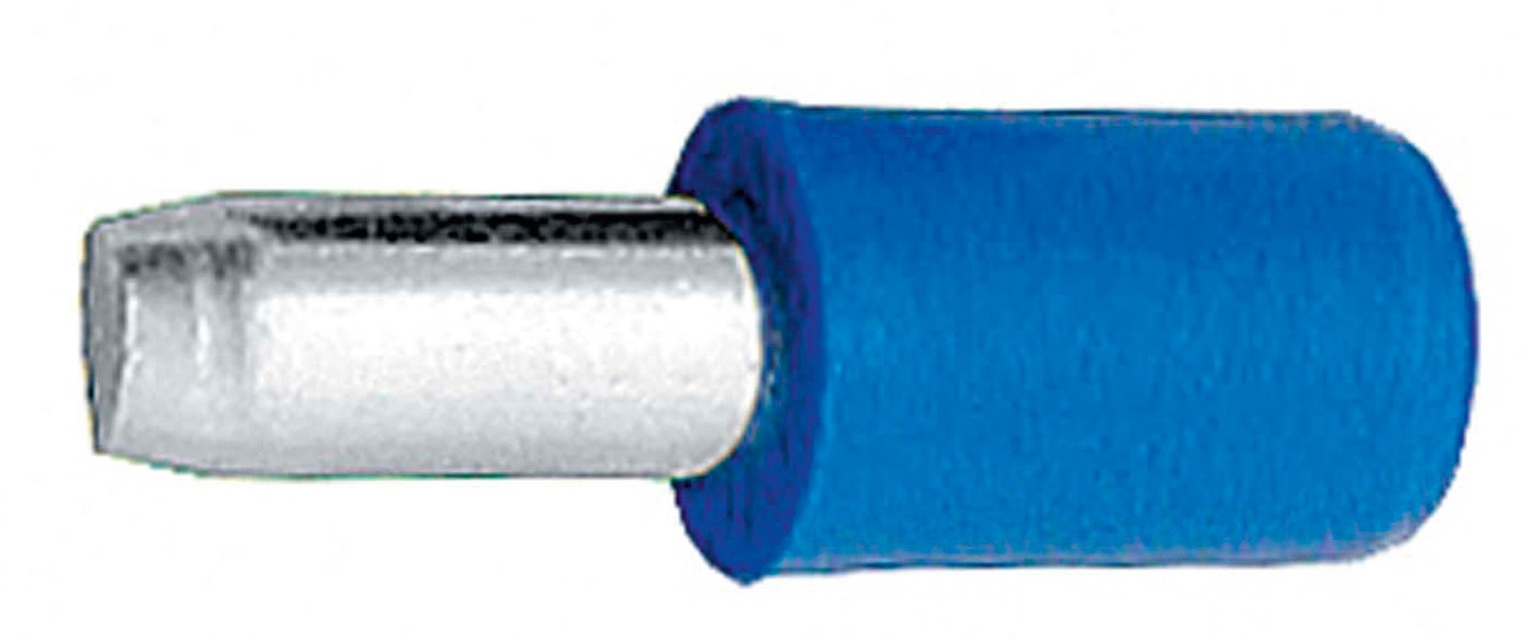 Suport polita metalic 5 x 24 mm, albastru, 12 bucati