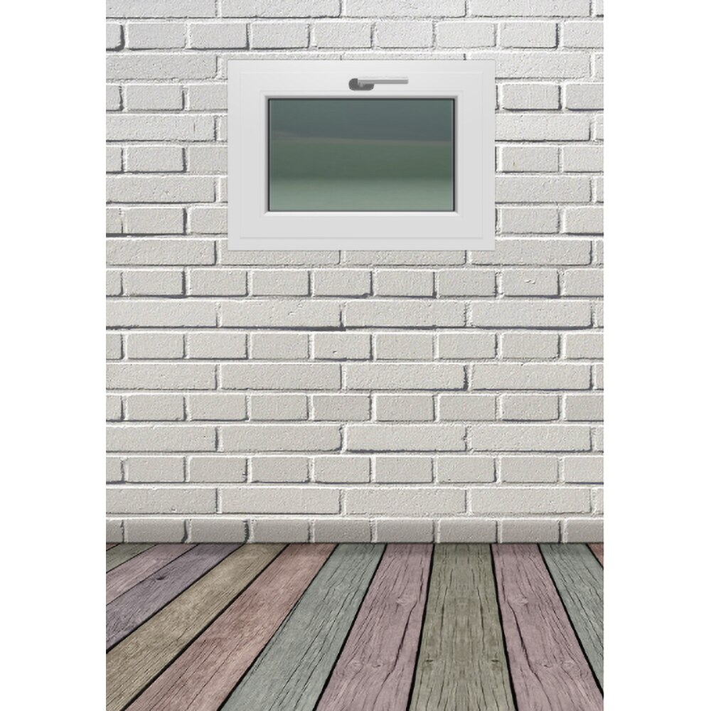 Fereastra termopan FENSTERWELT, PVC, 5 camere, 116 x 56 cm, deschidere oscilanta in jos, alb