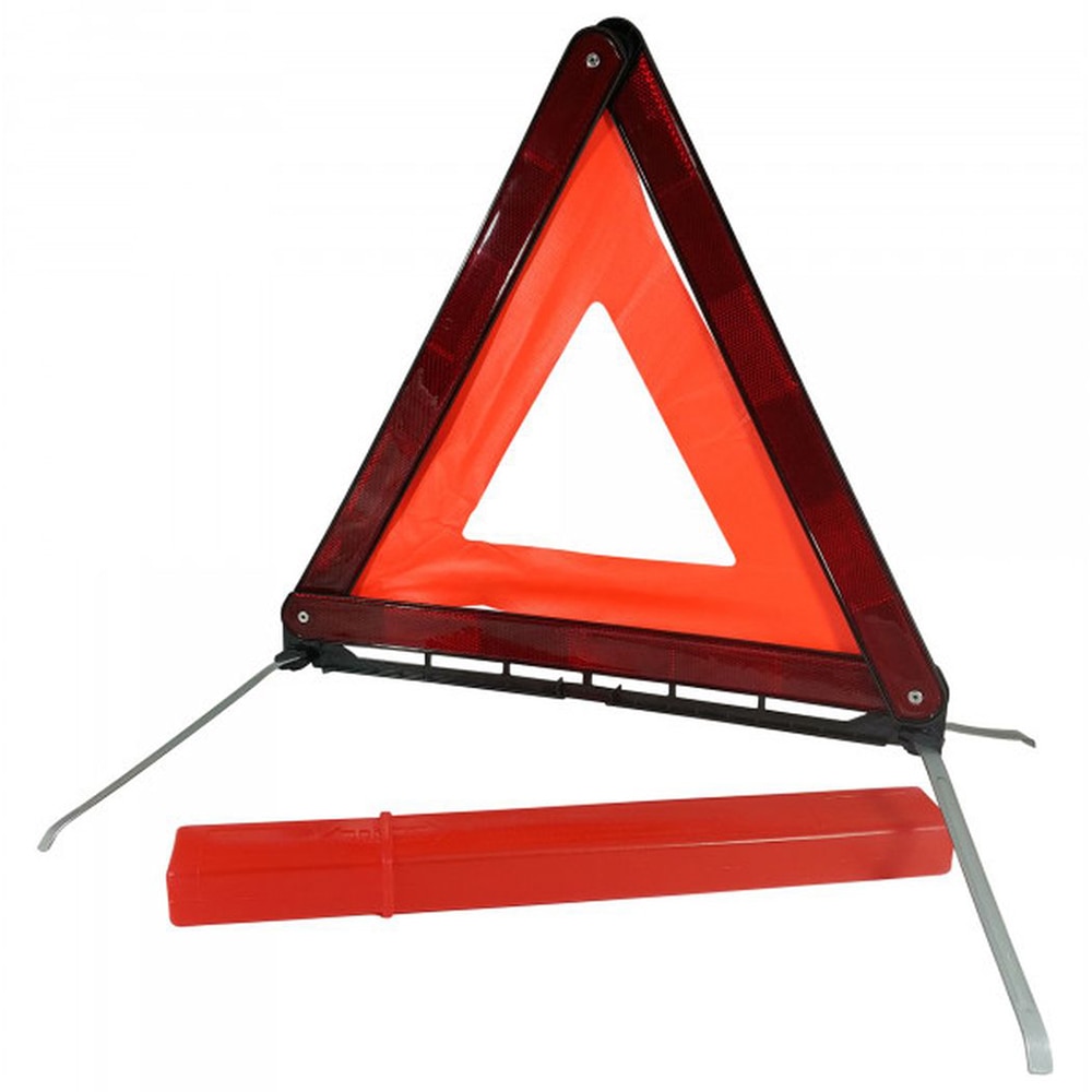Triunghi reflectorizant CARMAX 55844, rosu