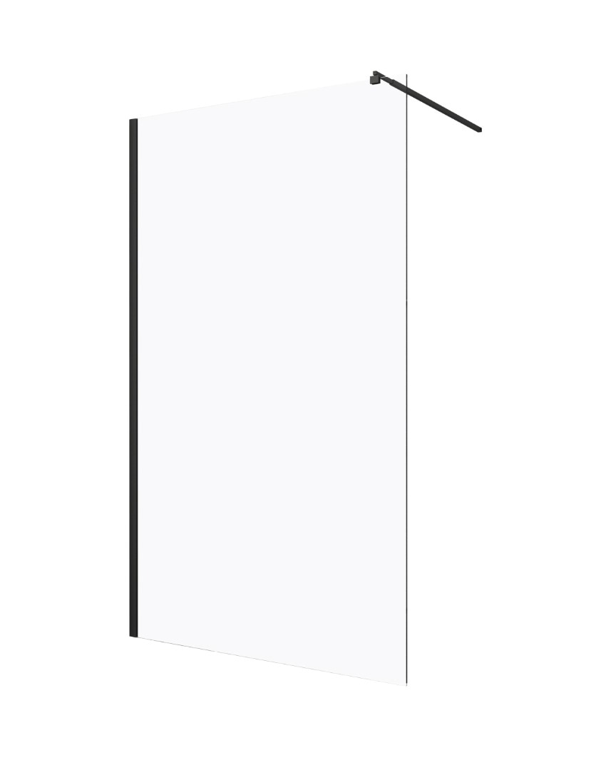 Parte Fixa De Sticla Sanoflex Negru 85-87