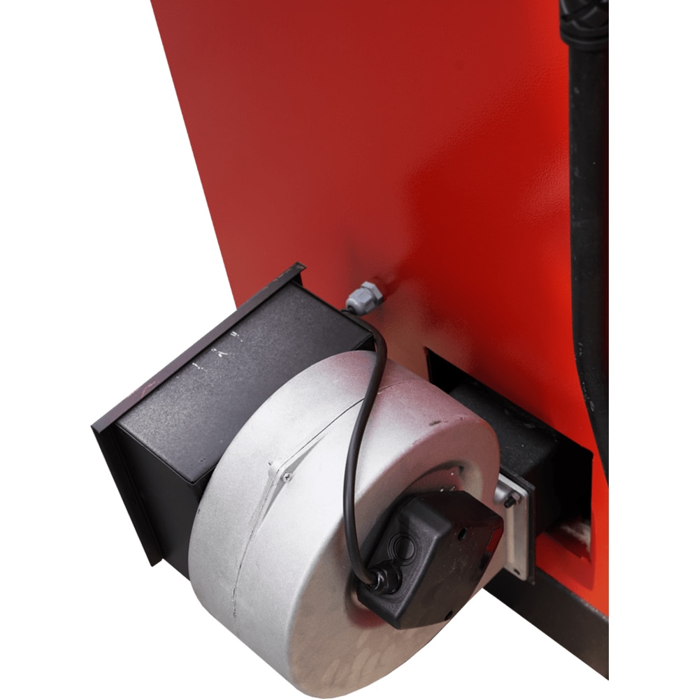 Cazan combutibil solid cu aer insuflat Bautech EKB/3G-25, 29 kW, 73 x 70.5 x 150 cm