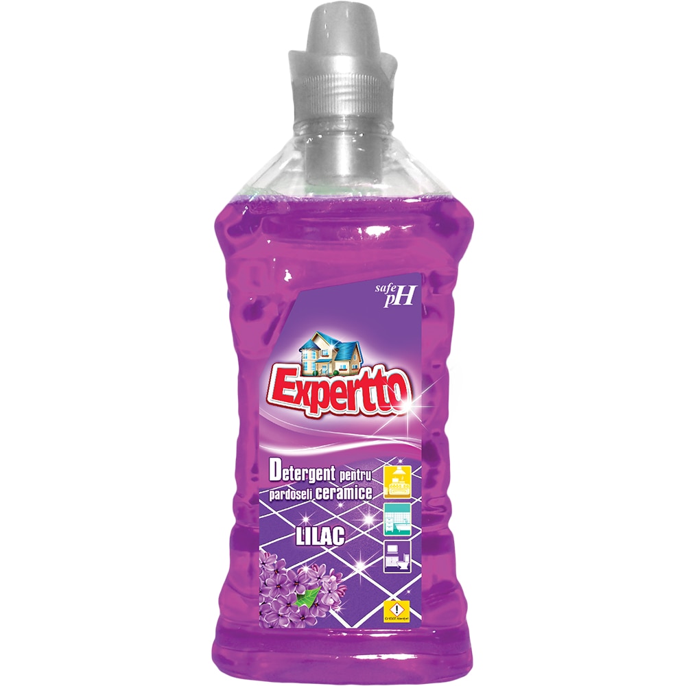 Detergent pentru pardoseli ceramice Expertto, Liliac, 1 l