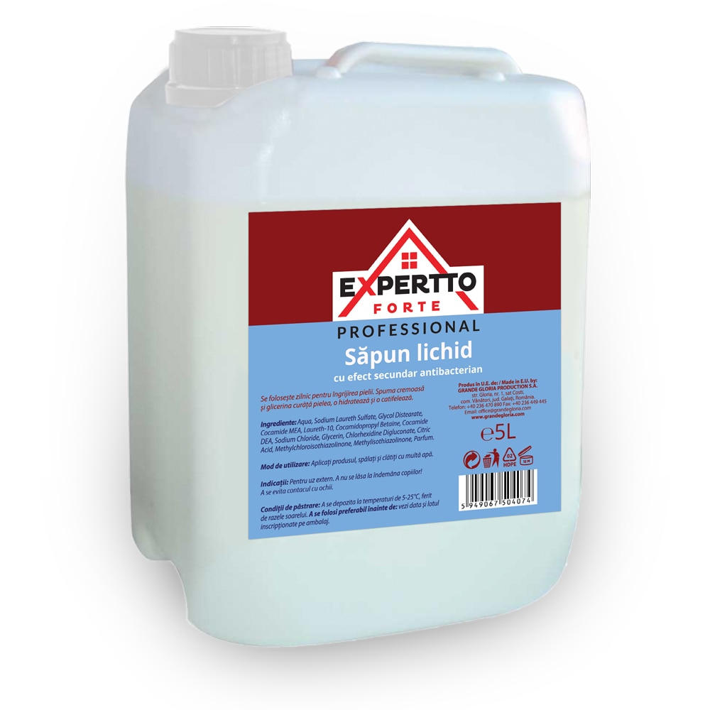 Sapun lichid antibacterian EXPERTTO Forte, 5 l