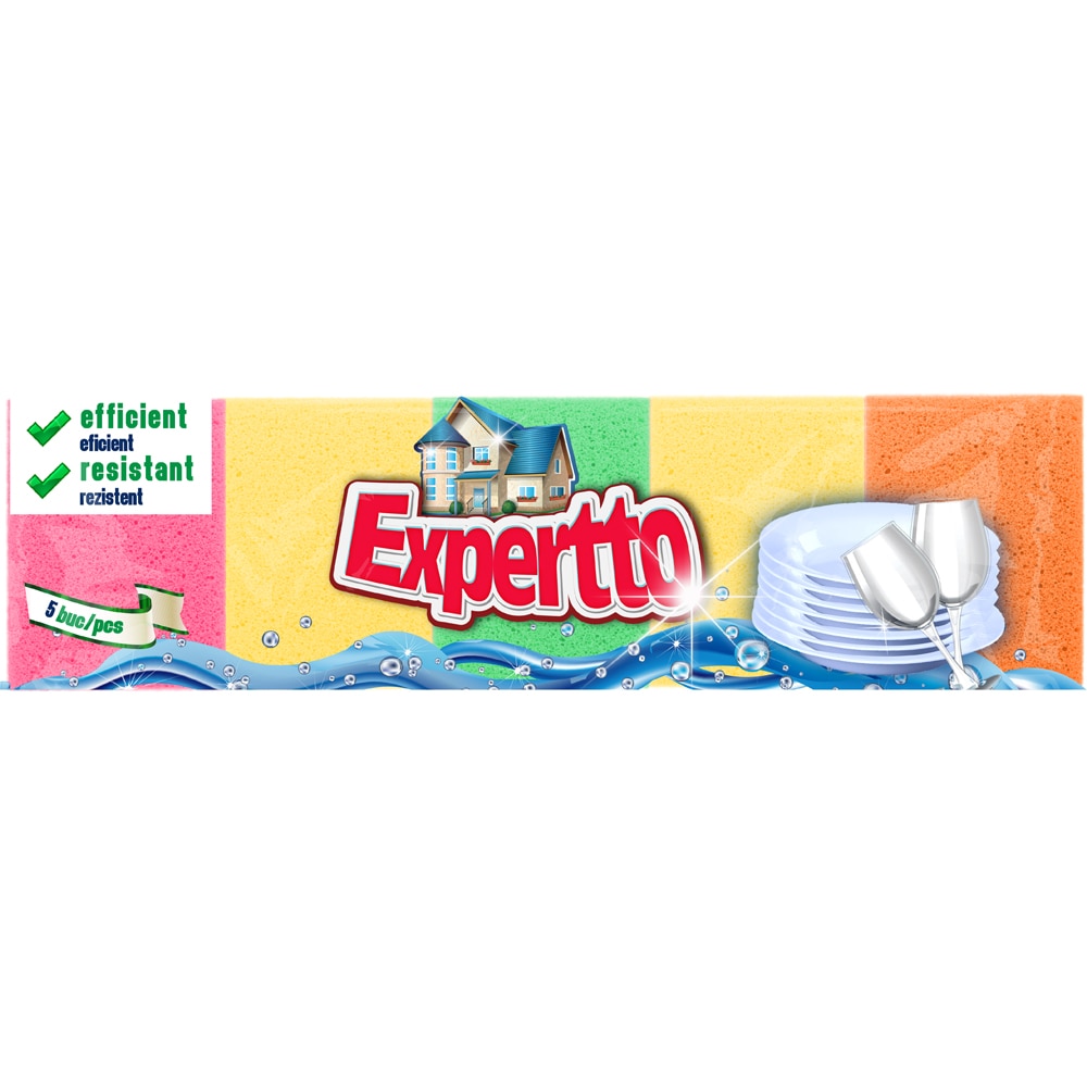 Burete de vase EXPERTTO 513366, 5 bucati