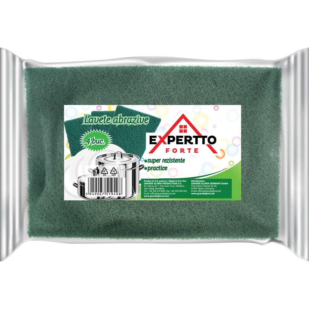 Laveta abraziva EXPERTTO 514400, 4 bucati