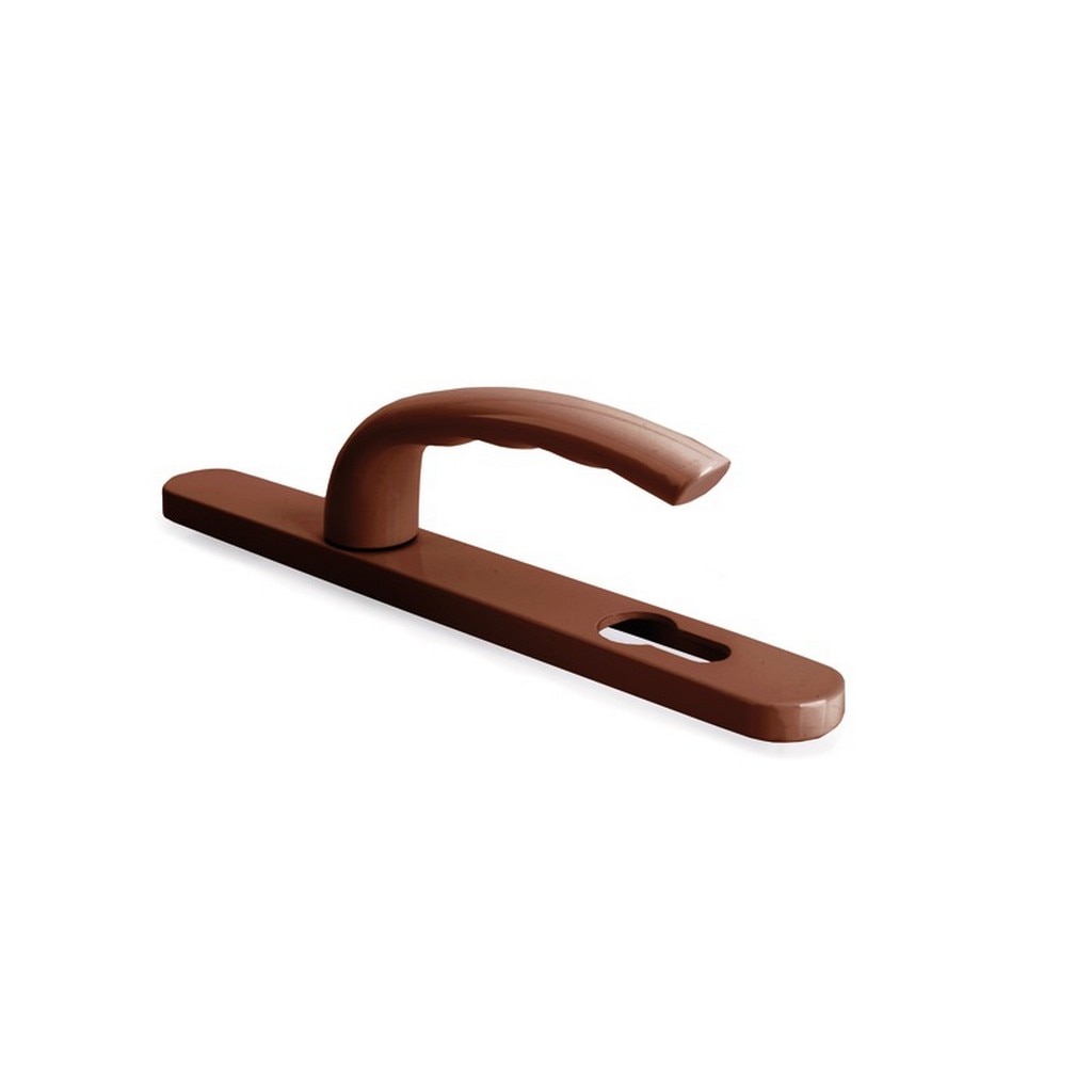 Maner usa safir cu arc 25/ 92 mm, maro 